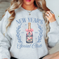 New Year's Social Club Sweatshirt | New Year Magic Collection | Unique Gifts for Family Friends