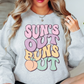 Suns Out Buns Out Sweatshirt | Beach Breeze Collection | Unique Gifts for Family Friends