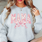 Vintage Floral Mama Bow Sweatshirt | Mama Mode Activated Collection | Unique Gifts for Family Friends