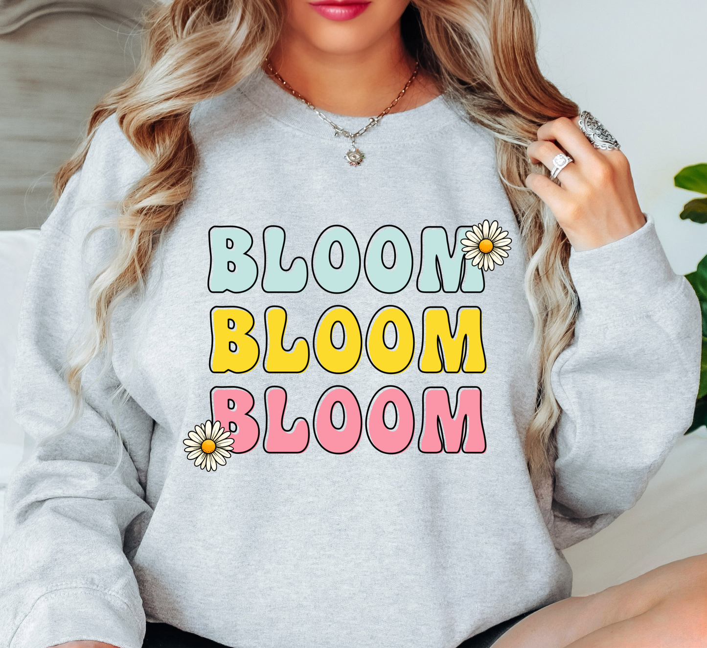 Bloom Bloom Sweatshirt | Spring Fling Collection | Unique Gifts for Family Friends