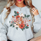 God Is Good All The Time Sweatshirt | Walk By Faith Collection | Unique Gifts for Family and Friends