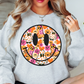 Cutie Ghost Smiley Sweatshirt | Boo-tiful Vibes Collection | Unique Gifts for Family Friends