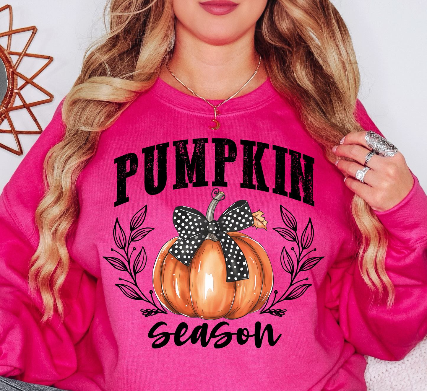 Pumpkin Season Sweatshirt | Falling For You Collection | Unique Gifts for Family Friends