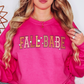 Fall Babe Sweatshirt | Falling For You Collection | Unique Gifts for Family Friends