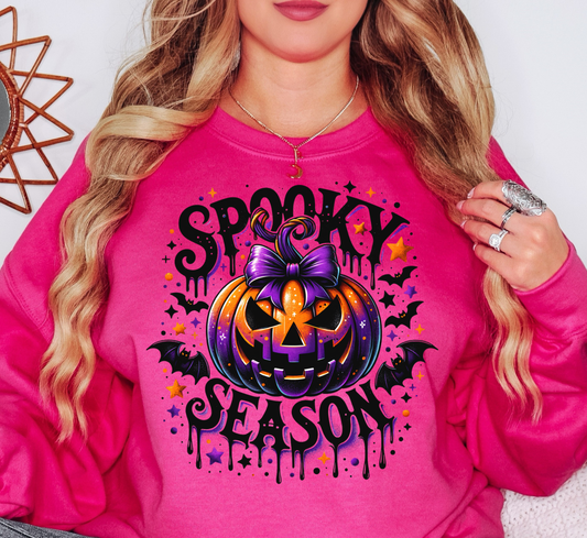 Spooky Season Sweatshirt | Boo-tiful Vibes Collection | Unique Gifts for Family Friends