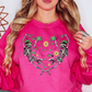 Dancing Skeleton Heart Sweatshirt | Feeling Lucky Collection | Unique Gifts for Family Friends