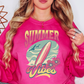 Summer Vibes Sweatshirt | Beach Breeze Collection | Unique Gifts for Family Friends