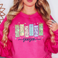Preppy Spring Season Sweatshirt | Spring Fling Collection | Unique Gifts for Family Friends