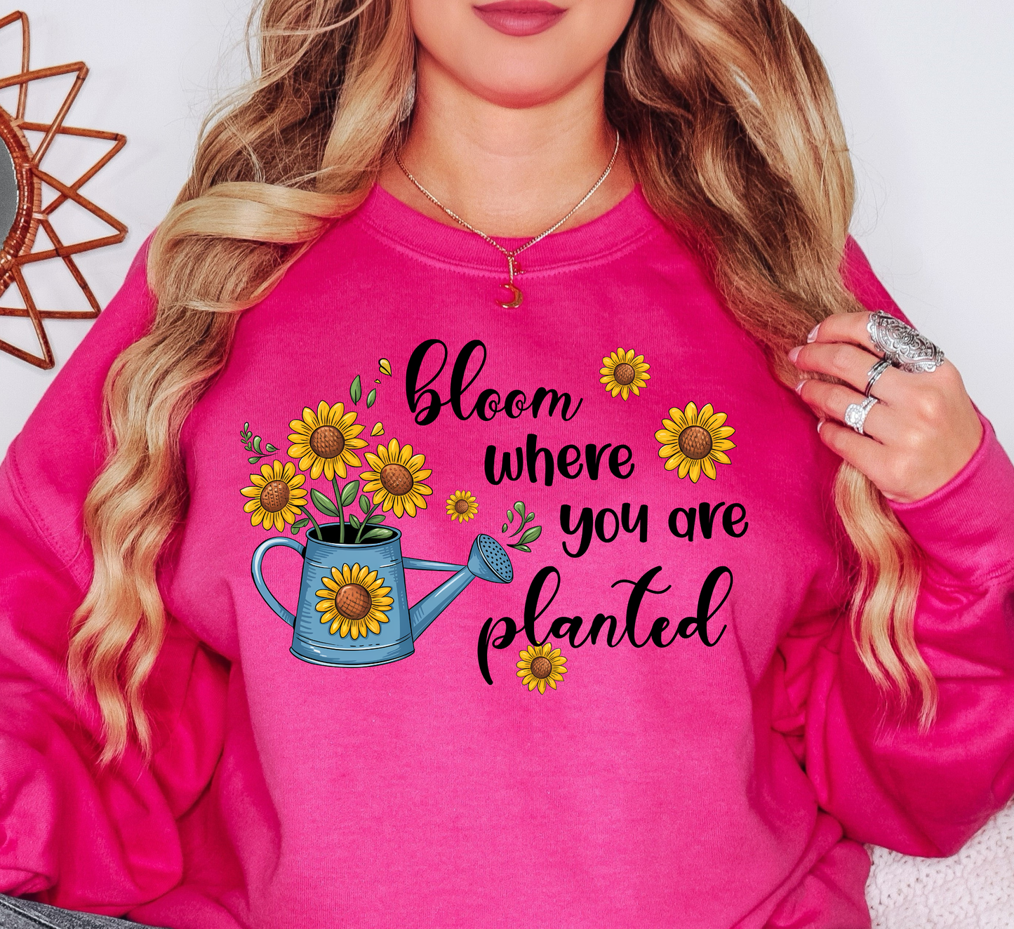 Bloom Where Planted Sweatshirt | Spring Fling Collection | Unique Gifts for Family Friends