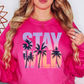 Stay Wild Palm Trees Sweatshirt | Beach Breeze Collection | Unique Gifts for Family Friends