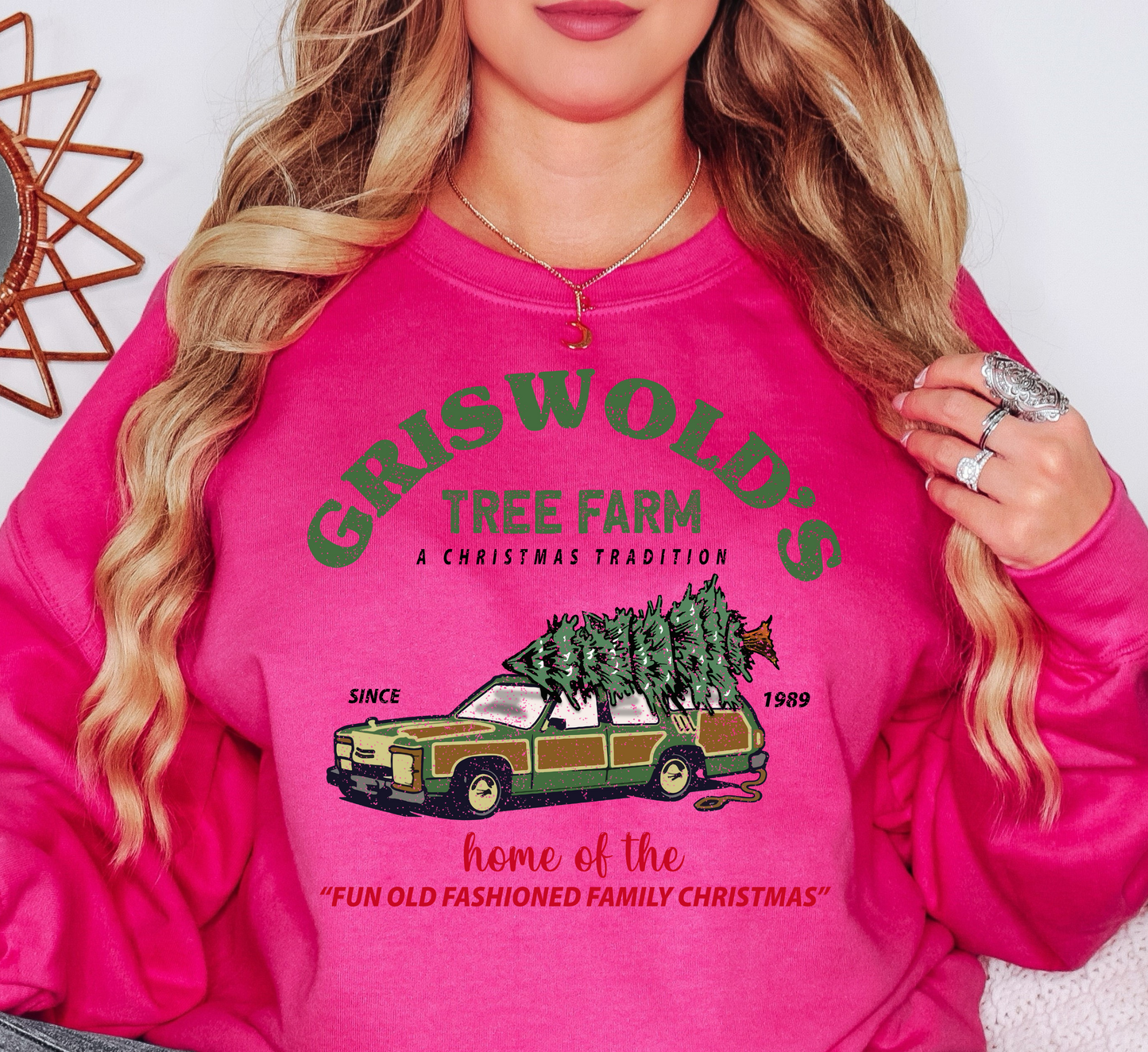 Tree Farm Sweatshirt | Tis The Season Collection | Unique Gifts for Family Friends