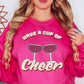 Have a Cup of Cheer Sweatshirt | New Year Magic Collection | Unique Gifts for Family Friends