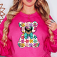 Floral Daisy Bear Sweatshirt | Hoppin' Into Spring Collection | Unique Gifts for Family Friends