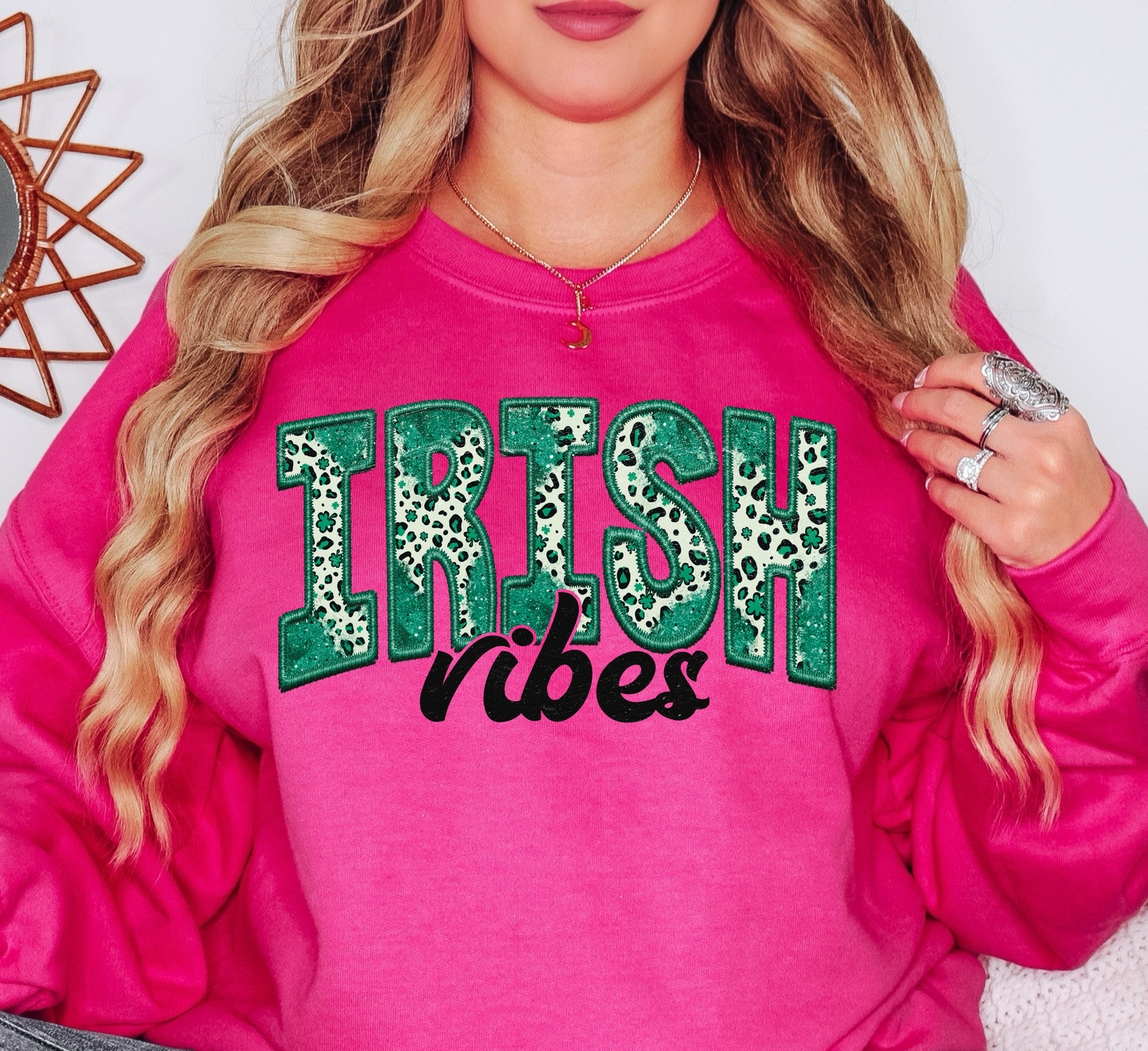 Irish Vibes Sweatshirt | Feeling Lucky Collection | Unique Gifts for Family Friends