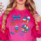 Preppy USA 1776 Sweatshirt | Stars and Stripes Collection | Unique Gifts for Family and Friends