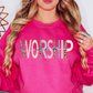 Made To Worship Sweatshirt | Walk By Faith Collection | Unique Gifts for Family and Friends