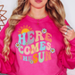 Here Comes The Sun Sweatshirt | Spring Fling Collection | Unique Gifts for Family Friends