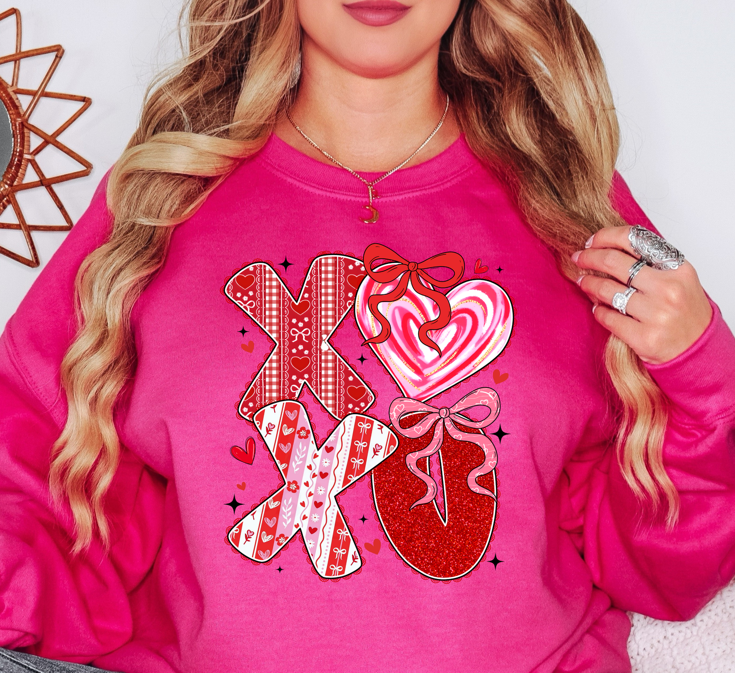 XoXo Preppy Love Sweatshirt | XoXo Love Collection | Unique Gifts for Family Friends