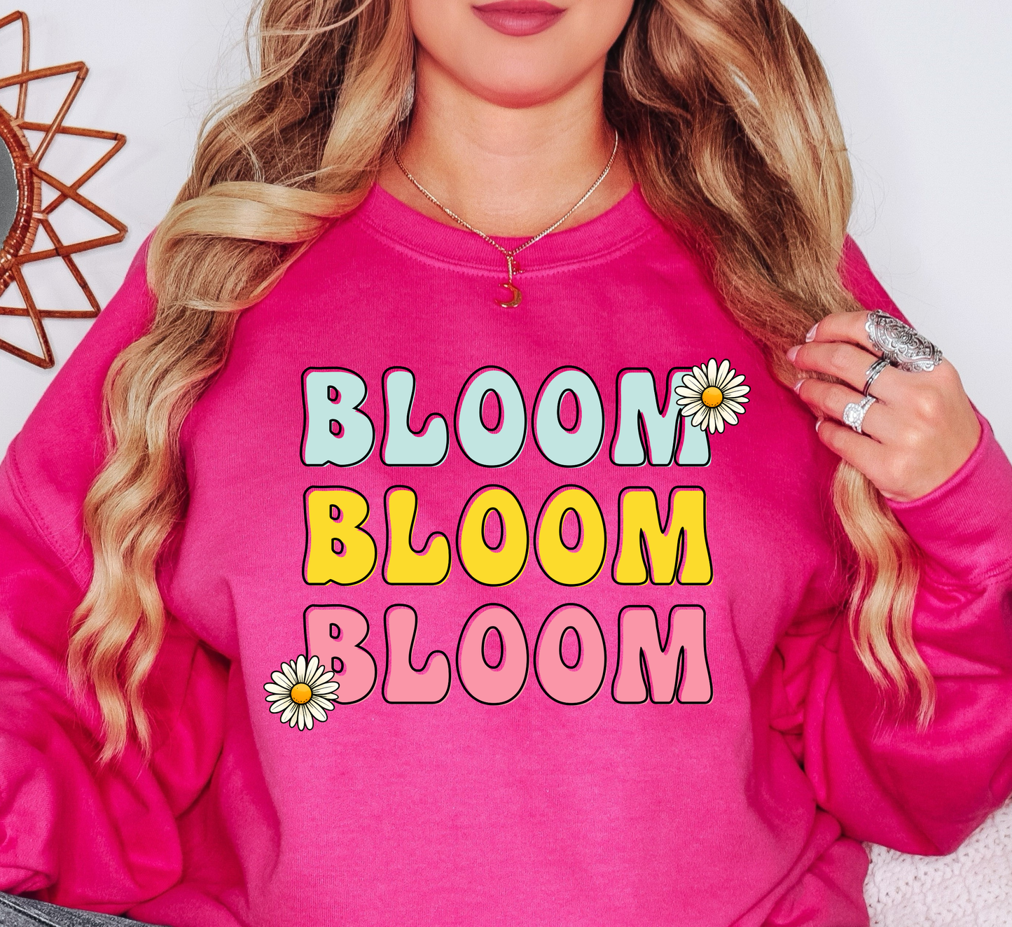 Bloom Bloom Sweatshirt | Spring Fling Collection | Unique Gifts for Family Friends