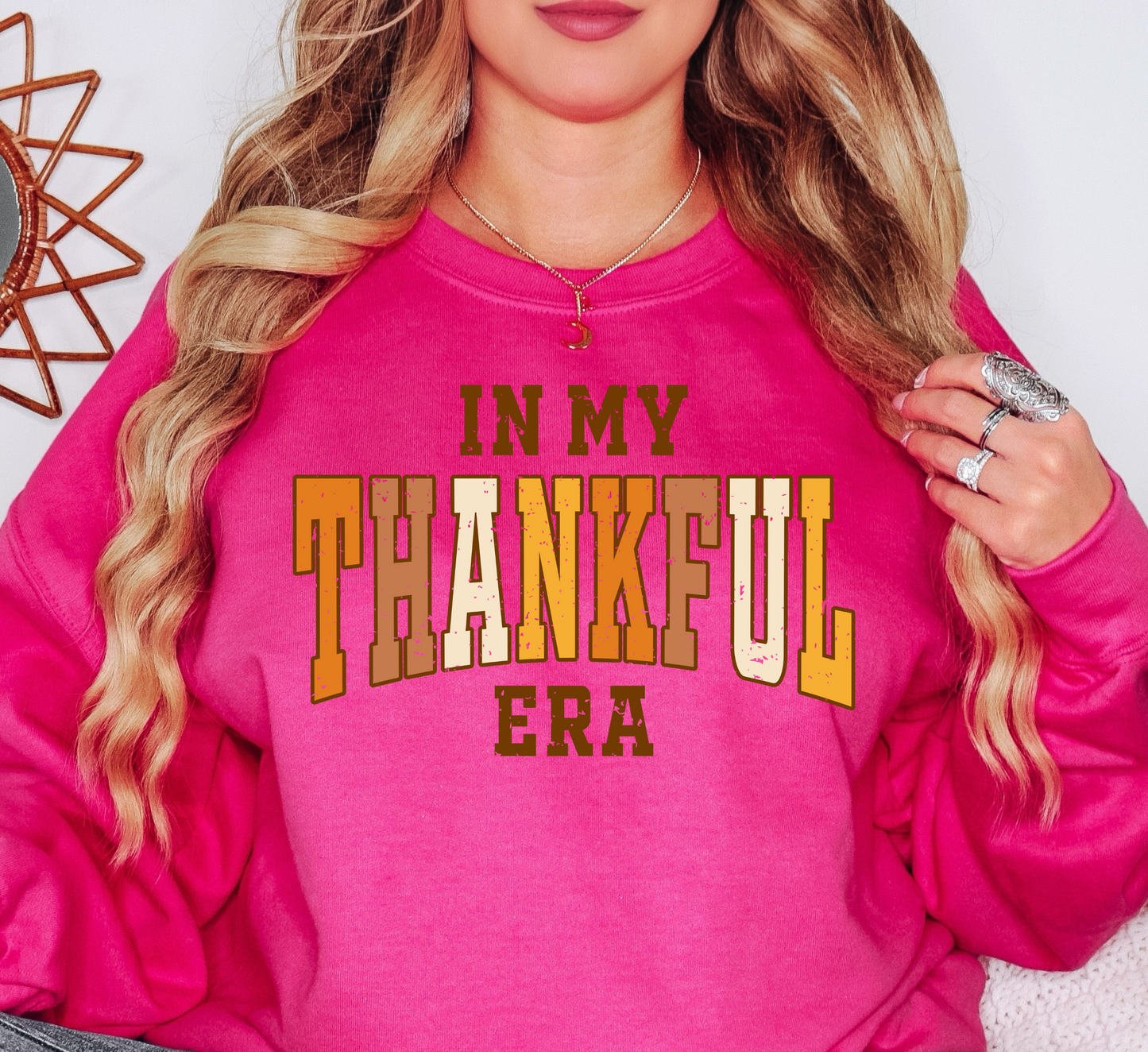 In My Thankful Era Sweatshirt | Harvest Joy Collection | Unique Gifts for Family Friends