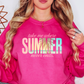 Summer Never Ends Sweatshirt | Beach Breeze Collection | Unique Gifts for Family Friends