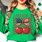 America Cherry Sweatshirt | Stars and Stripes Collection | Unique Gifts for Family and Friends
