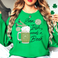 Irish Needs A Beer Sweatshirt | Feeling Lucky Collection | Unique Gifts for Family Friends
