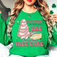 Christmas Tree Cake Sweatshirt | Tis The Season Collection | Unique Gifts for Family Friends