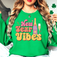 New Year Vibes Sweatshirt | New Year Magic Collection | Unique Gifts for Family Friends