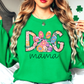 Colorful Dog Mama Sweatshirt | Pawsitive Vibes Collection | Unique Gifts for Family and Friends