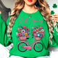 Hello Spring Bicycle Sweatshirt | Spring Fling Collection | Unique Gifts for Family Friends