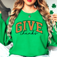 Give Thanks Sweatshirt | Harvest Joy Collection | Unique Gifts for Family Friends