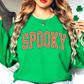 Spooky Varsity Sweatshirt | Boo-tiful Vibes Collection | Unique Gifts for Family Friends