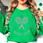 Tennis Club Sweatshirt | Groovy Vibes Collection | Unique Gifts for Family and Friends