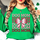 Dog Mom Coquette Sweatshirt | Pawsitive Vibes Collection | Unique Gifts for Family and Friends