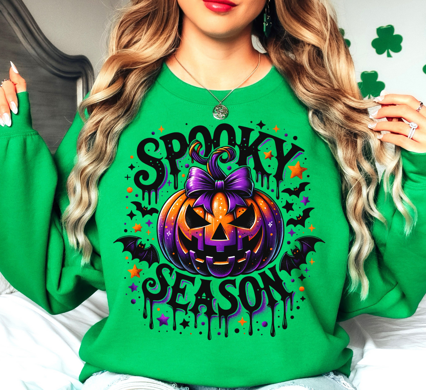 Spooky Season Sweatshirt | Boo-tiful Vibes Collection | Unique Gifts for Family Friends