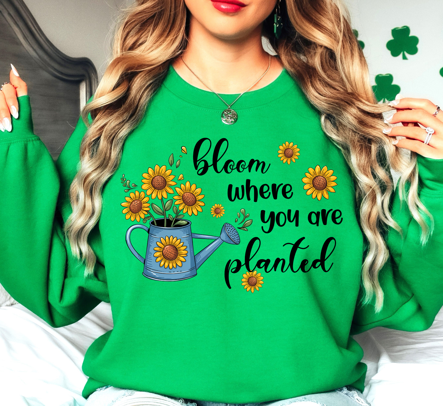 Bloom Where Planted Sweatshirt | Spring Fling Collection | Unique Gifts for Family Friends