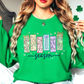 Preppy Spring Season Sweatshirt | Spring Fling Collection | Unique Gifts for Family Friends