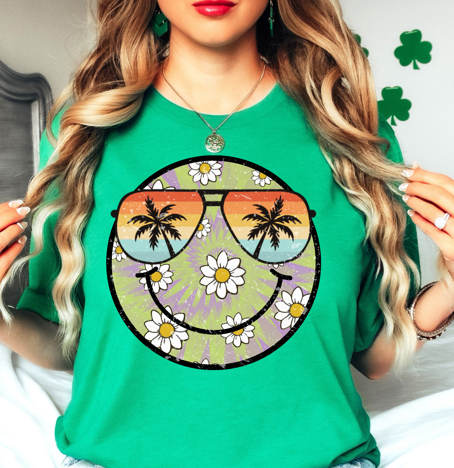 Spring Boom Smiley Tee | Spring Fling Collection | Unisex Pre-Shrunk T-Shirt