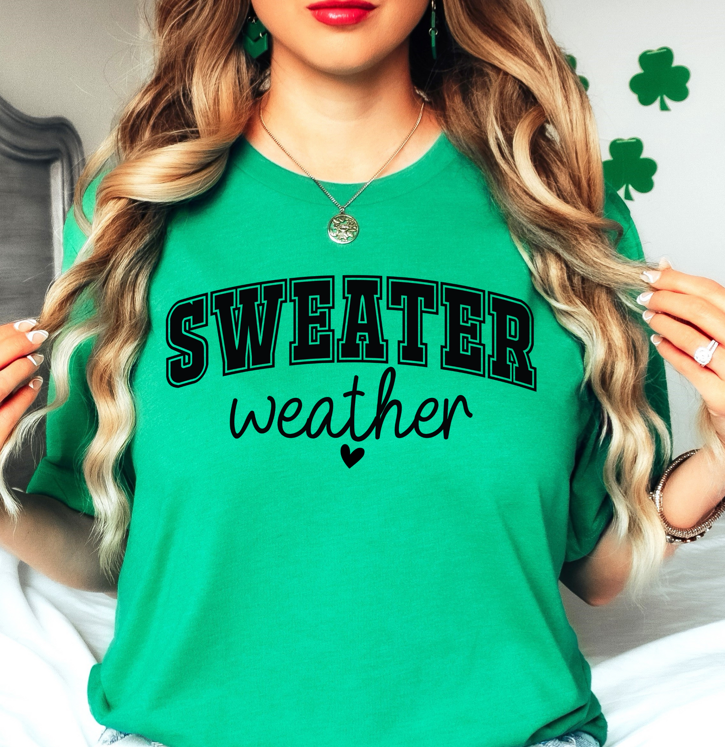 Sweater Weather Tee | Frosty Chic Collection | Unisex Pre-Shrunk T-Shirt