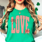 Retro Checkered Love Tee | XoXo Love Collection | Unisex Pre-Shrunk T-Shirt
