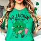 So Luckin' Boujee Tee | Feeling Lucky Collection | Unisex Pre-Shrunk T-Shirt