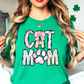 Preppy Cat Mom Tee | Pawsitive Vibes Collection | Unisex Pre-Shrunk T-Shirt