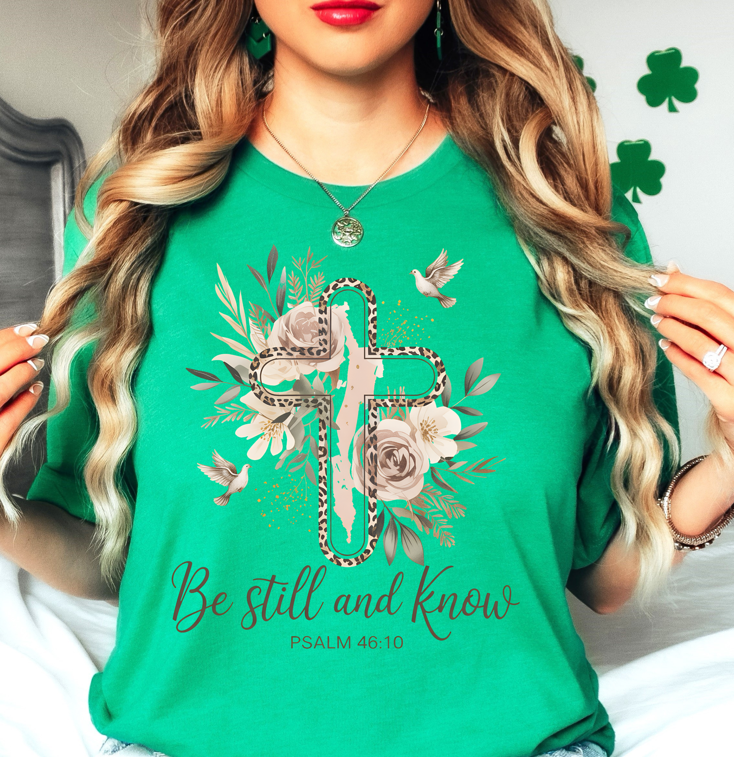 Be Still (Psalm 46:10) Tee | Walk By Faith Collection | Unisex Pre-Shrunk T-Shirt