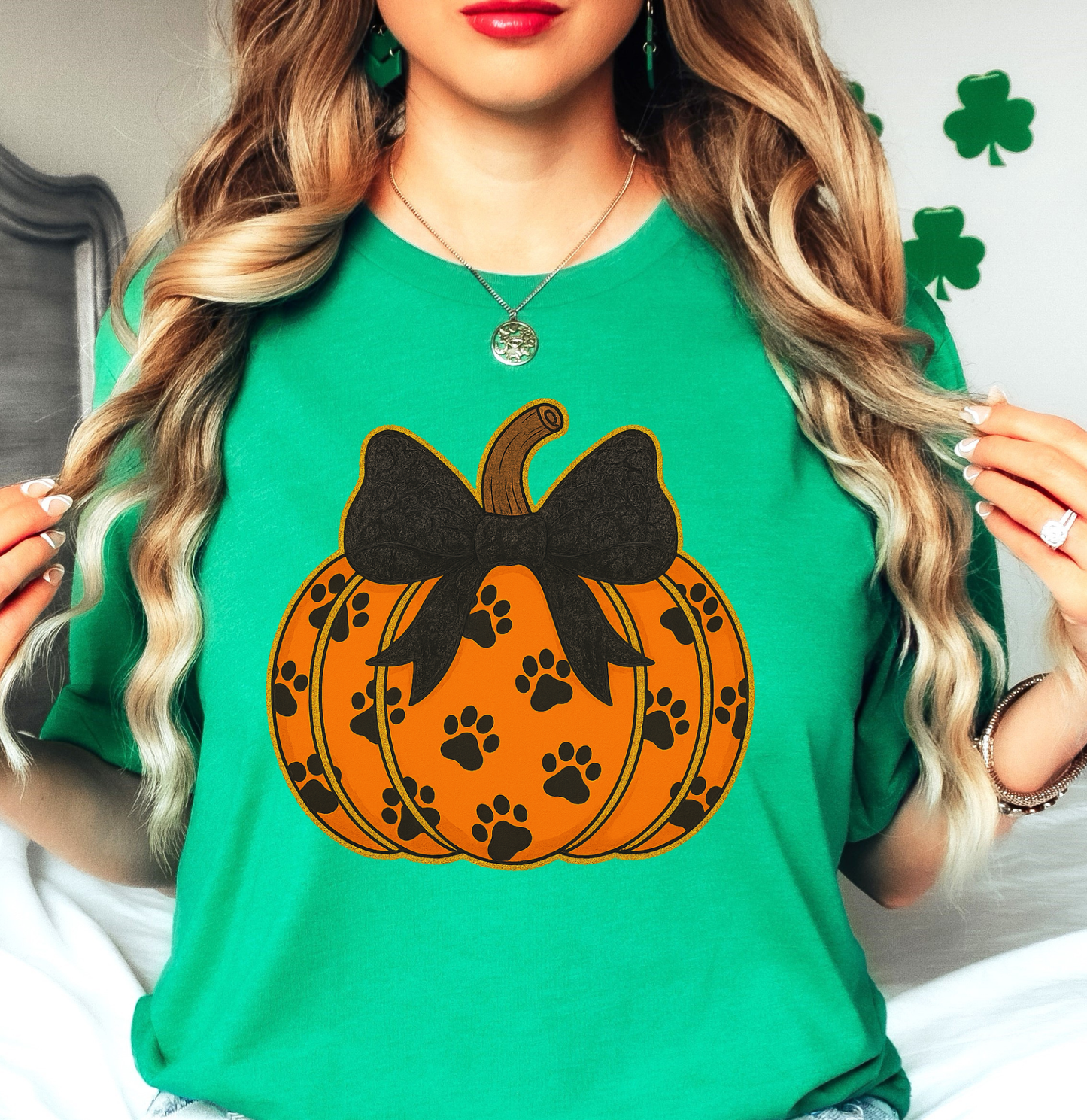 Pumpkin Filled Paws Tee | Pawsitive Vibes Collection | Unisex Pre-Shrunk T-Shirt