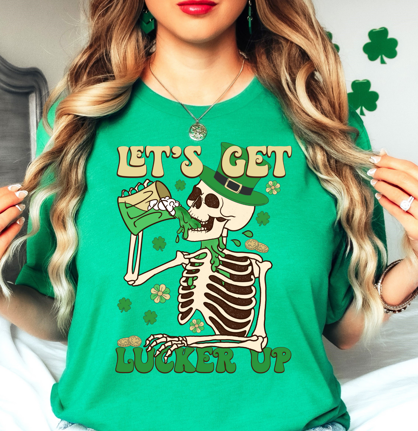 Let's Get Lucker Up Tee | Feeling Lucky Collection | Unisex Pre-Shrunk T-Shirt