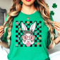 Bandana Glasses Bubblegum Tee | Hoppin' Into Spring Collection | Unisex Pre-Shrunk T-Shirt