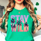 Stay Wild Palm Trees Tee | Beach Breeze Collection | Unisex Pre-Shrunk T-Shirt