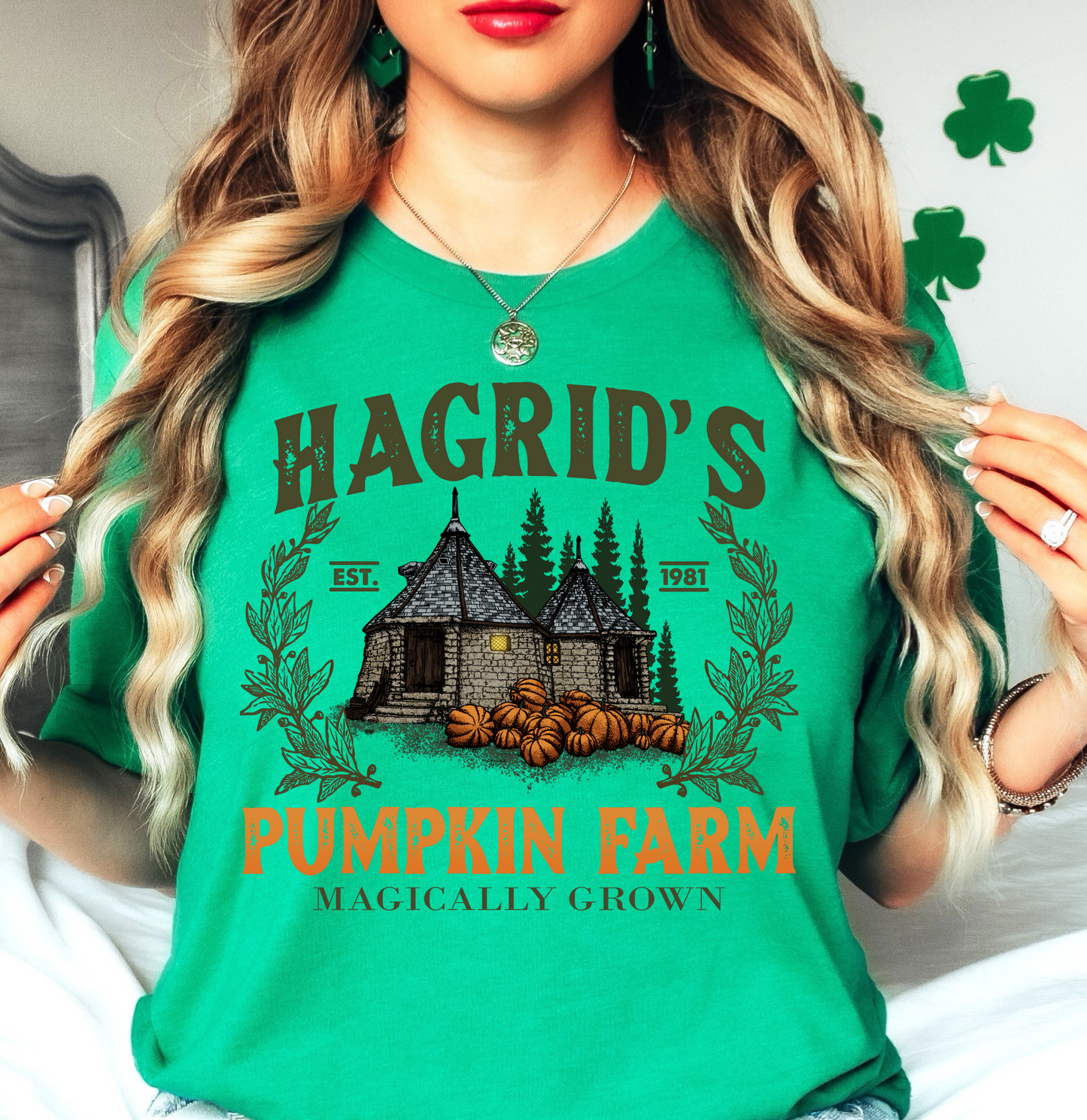 Hagrid's Pumpkin Farm Tee | Boo-tiful Vibes Collection | Unisex Pre-Shrunk T-Shirt