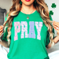Pray Preppy Coquette Tee | Walk By Faith Collection | Unisex Pre-Shrunk T-Shirt